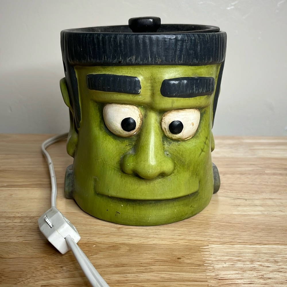 Frankenstein Full Size Electric Wax Melt Warmer RARE